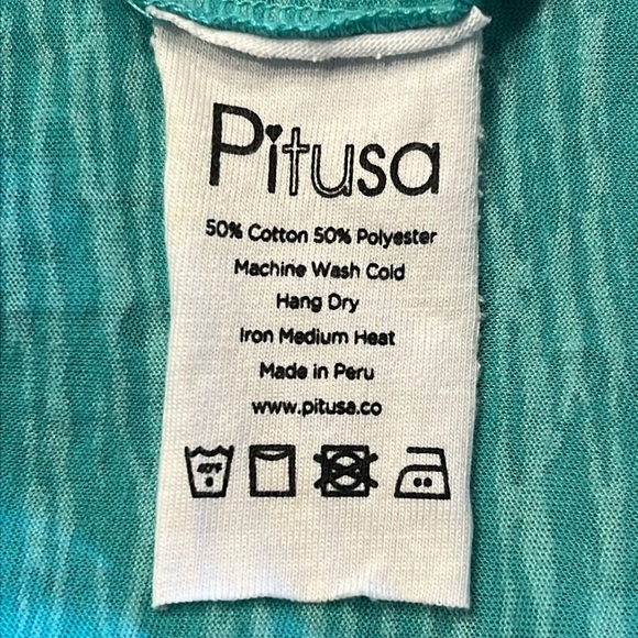 PITUSA Rainbow Ruffle Swim Cover-Up Dress - Picture 12 of 14